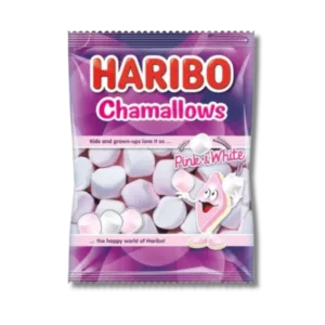 Haribo Pink & White Chamallows 150g
